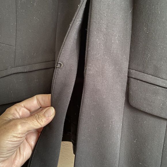 Trouve Black Open Front Oversized Blazer Suit Jacket Womens Size Medium‎ - Picture 11 of 11
